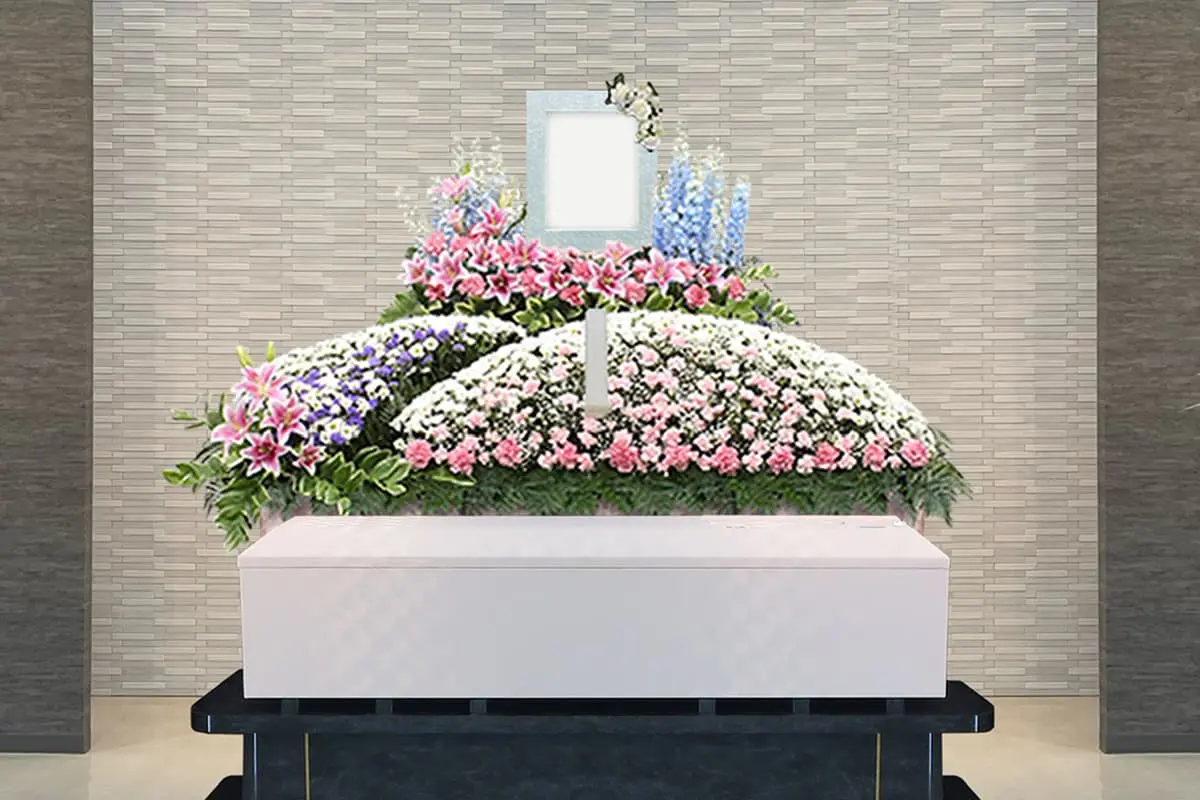 1日葬ベーシックプランのイメージ - 温かな雰囲気でのお別れ